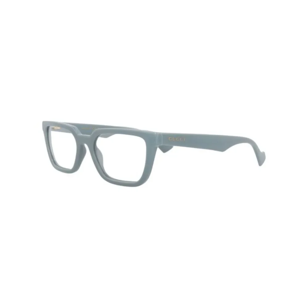Gucci Square-Frame Injection Optical Frames Blue Mens
